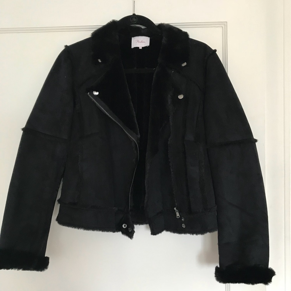 Parker Faux Shearling Coat